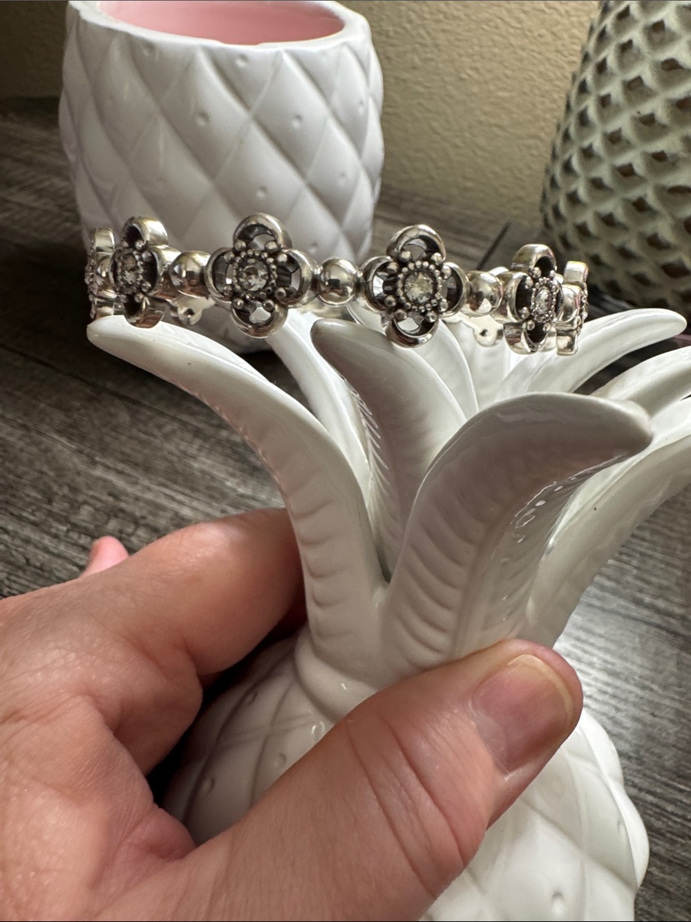 Brighton Silver Bangle Bracelet - Picture 4 of 4